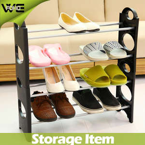 Amazing Waterproof Plastic Shoe Organiser Rack Store